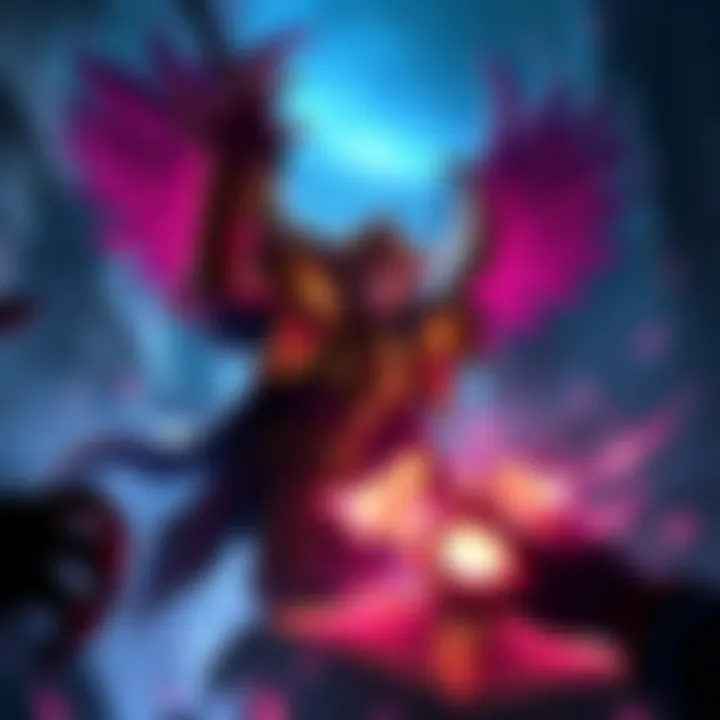 A character using Medivh's Triumph alongside Reach Equilibrium during a quest.