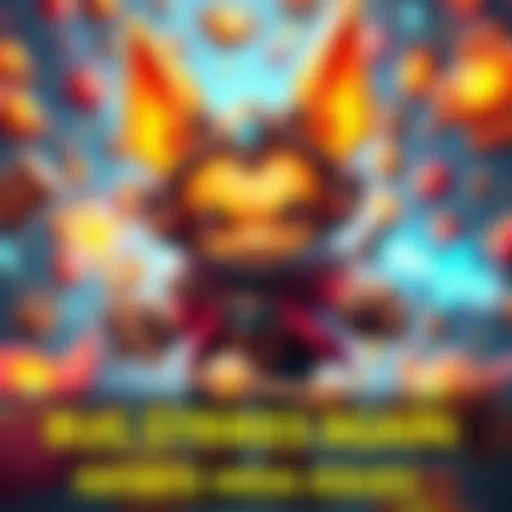 Meepo character surrounded by endless items and health bars, showing a glitch in the game