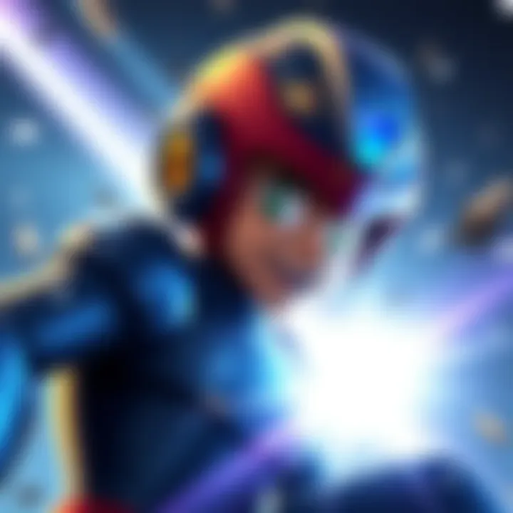 Art featuring Mega Man from the Legends series, showcasing his blue armor and signature helmet, hinting at a potential new game collection.