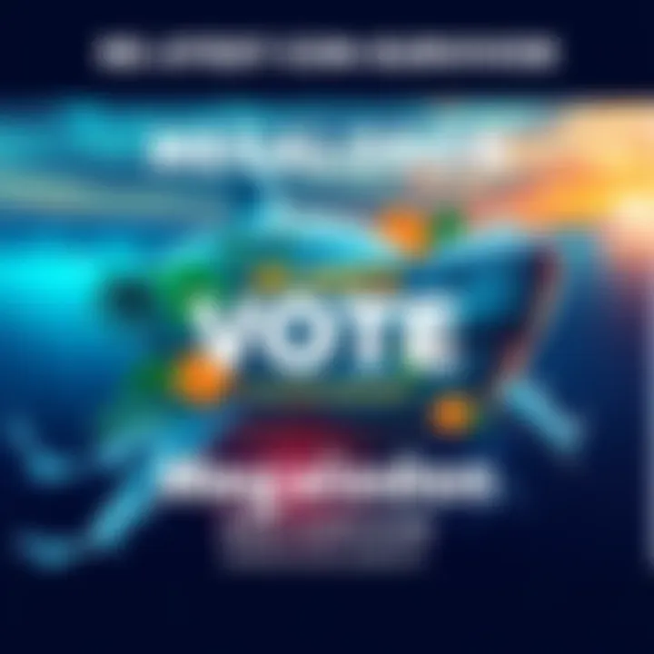 Megalodon Survivor Voting Announcement Colorful graphic promoting the re-vote for the 2026 Megalodon Survivor category, featuring tropical elements and ocean waves.