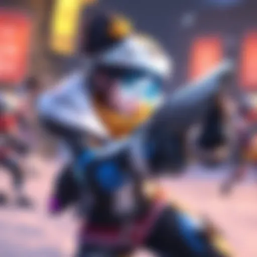 Character Mei from Overwatch freezing an enemy in the Classic event