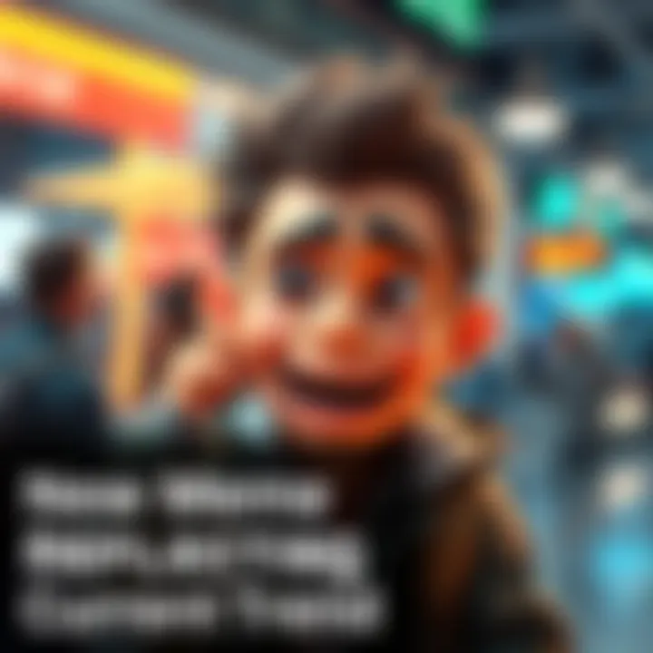 A humorous meme showing a character reacting to modern situations with a funny expression, highlighting current trends.