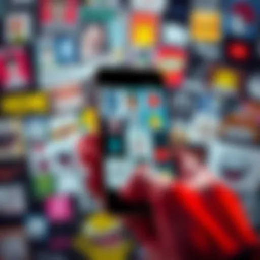 Various popular memes displayed on a smartphone screen, showing their influence on internet culture.