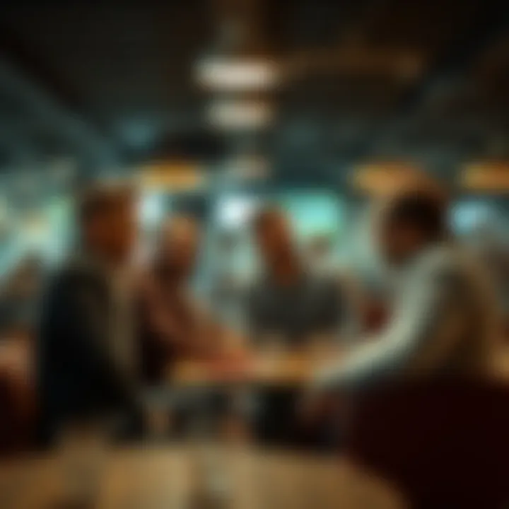 A group of men sharing their thoughts about relationships in a casual setting, highlighting different perspectives on what they desire in modern partnerships.