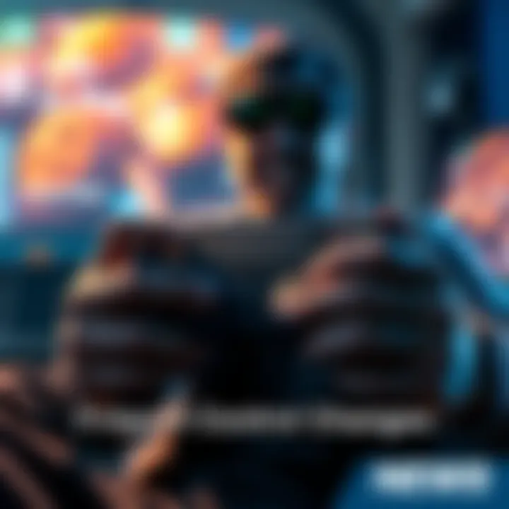 A player showing frustration with a video game controller, highlighting confusing menu controls