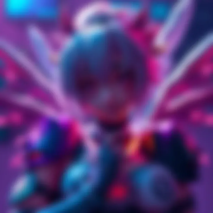 A Mercy main character with a humorous expression, reflecting on gaming culture and connecting with players through laughter.