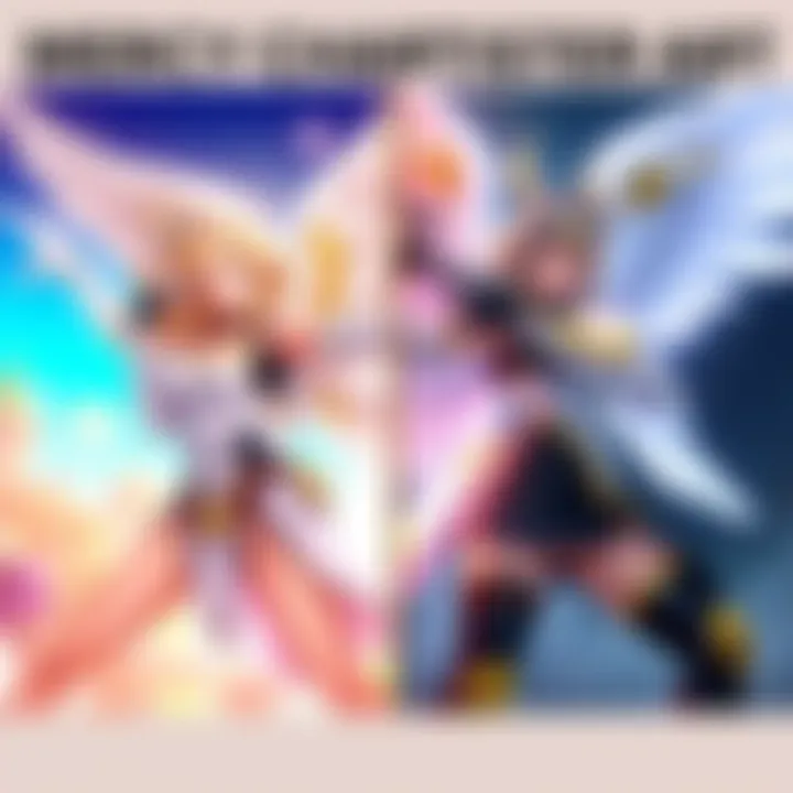 Mercy Side Choosing the Best Mercy Character Art: Classic vs. Current : LevelUpTalk