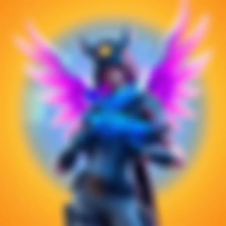 Mercy character in Fortnite showcasing her skills during gameplay