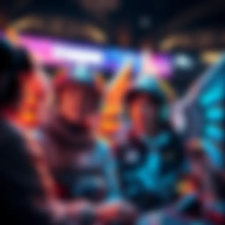 A screenshot showing a character named Mercy in a game called Stadium, with another character next to her, highlighting their performance differences