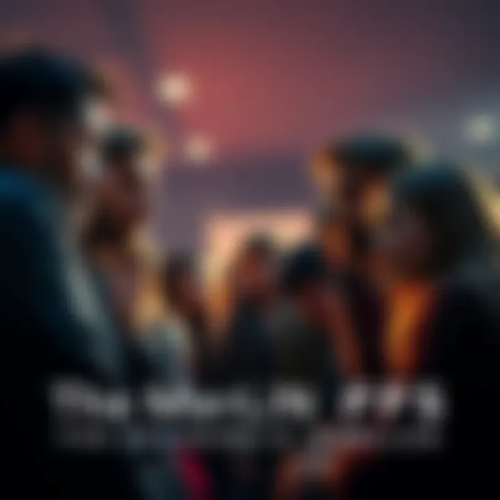 A group of people discussing the recent events surrounding Merlin FFS, showing expressions of shock and concern.