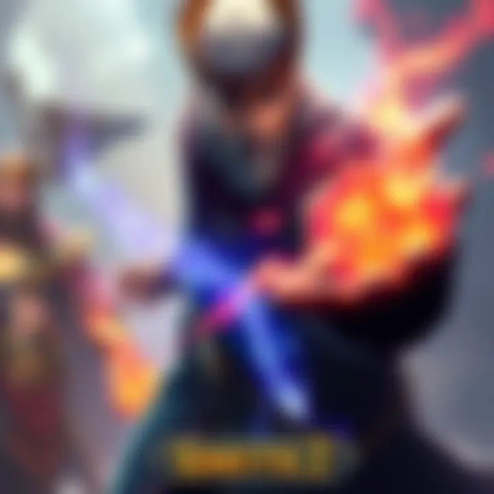 A powerful character named Merlin using magic in a battle setting of Smite2, showcasing his abilities and gameplay challenges.