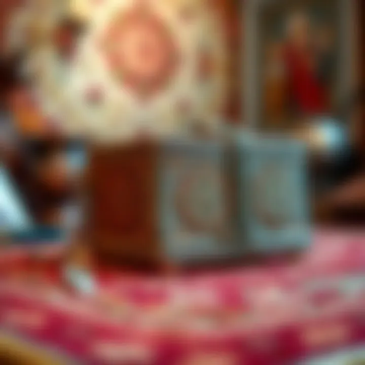 A close-up of the Mesa heirloom showcasing its intricate designs and craftsmanship.