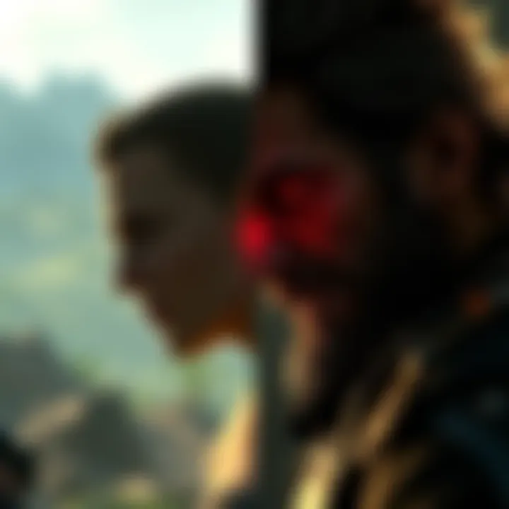 Metal Gear Solid Ending Comparison A split-screen showing key moments from the endings of MGS4 and MGSV:TPP, highlighting their emotional impact.