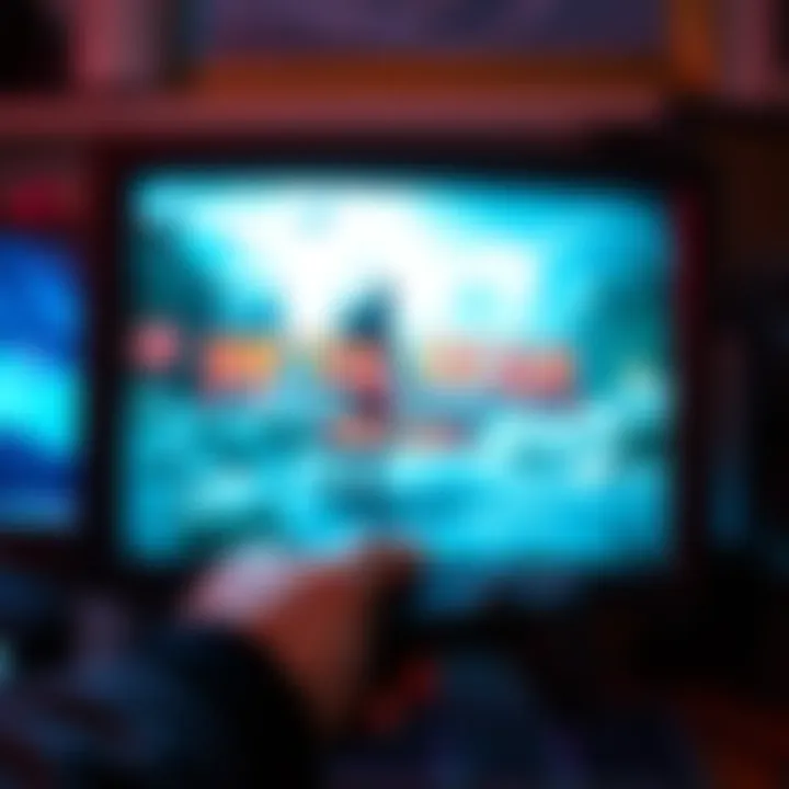 A computer screen showing Metal Gear Solid gameplay with controller in hand