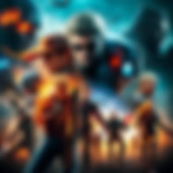 A vibrant display of various Metal Gear Solid promotional posters showcasing iconic characters and scenes from the game.