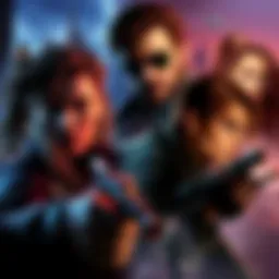 A collage showing scenes from Metal Gear Solid alongside iconic moments from Escape From New York, highlighting their connection.