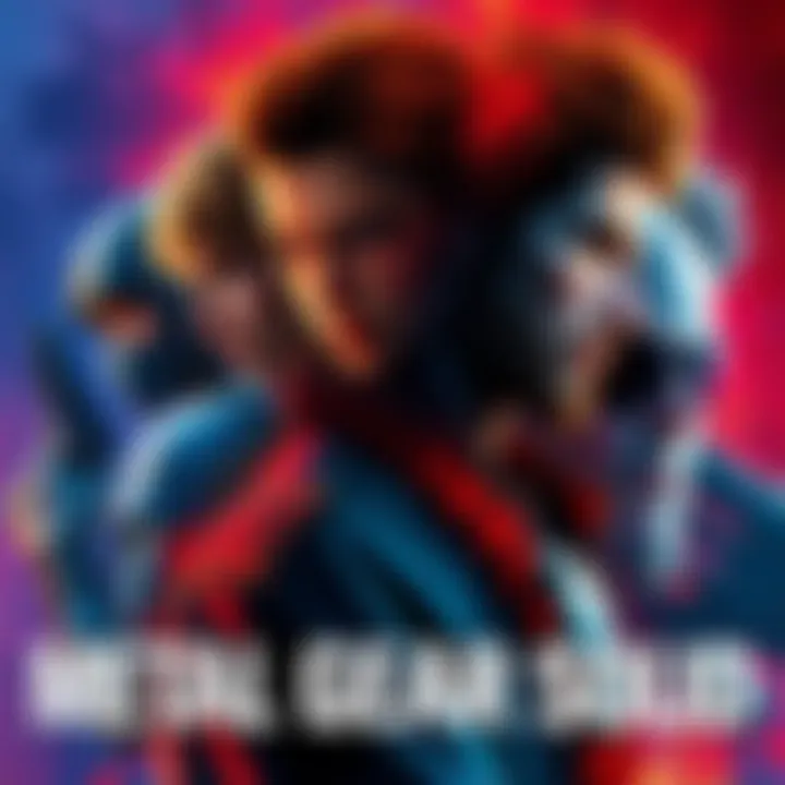 A collage of iconic characters from the Metal Gear Solid series, showcasing their unique designs and styles, reflecting their roles in the games.