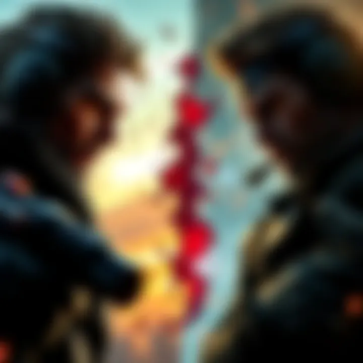 A side-by-side comparison of gameplay scenes from Metal Gear Solid games showcasing different styles and mechanics