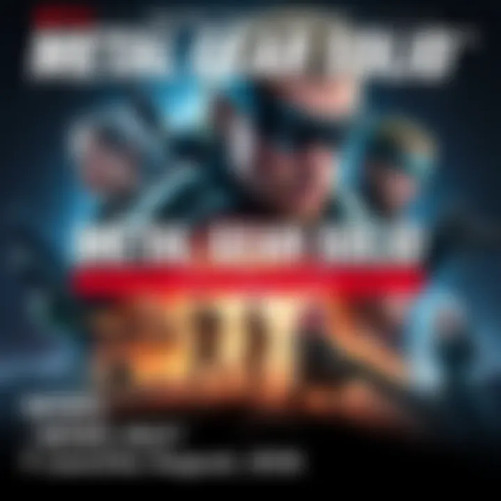 Cover art featuring characters from Metal Gear Solid: Master Collection Vol. 2, with a bold title and scenes from MGS4, Peace Walker, and Ghost Babel.