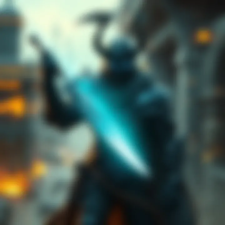 A character from Metaphor Refantazio stands ready for battle, showcasing a blend of combat and story elements.