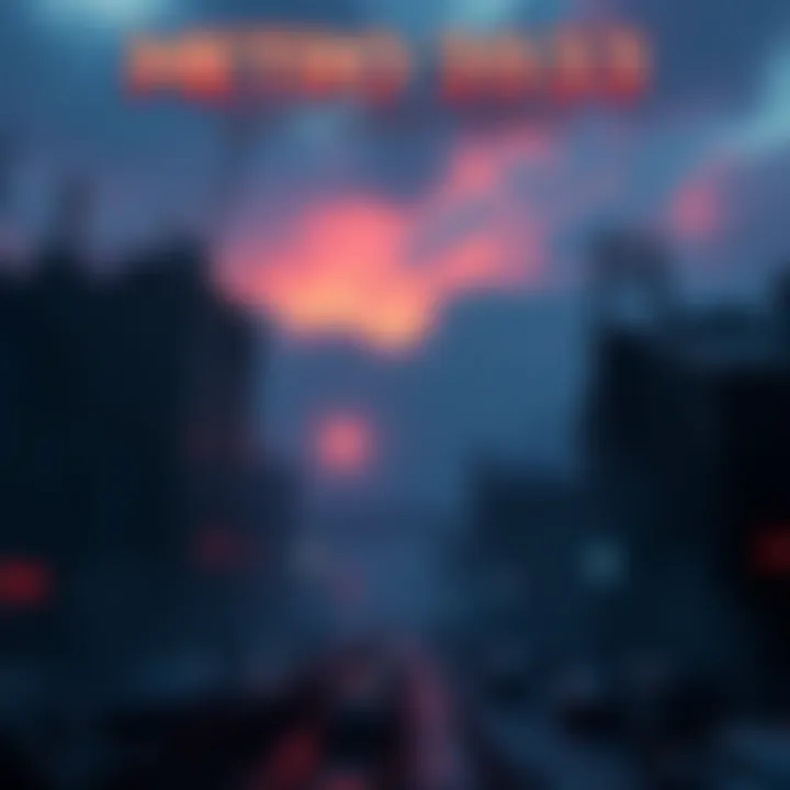 A screenshot showing the black skybox issue in Metro 2033 Last Light Redux, highlighting the absence of the sky