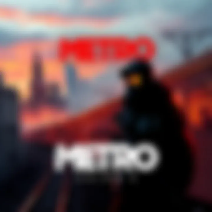 Cover art featuring the post-apocalyptic Moscow skyline with a soldier in a gas mask and a train in the background.