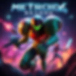 Cover art of Metroid Prime 4: Beyond showcasing vibrant graphics and characters from the game