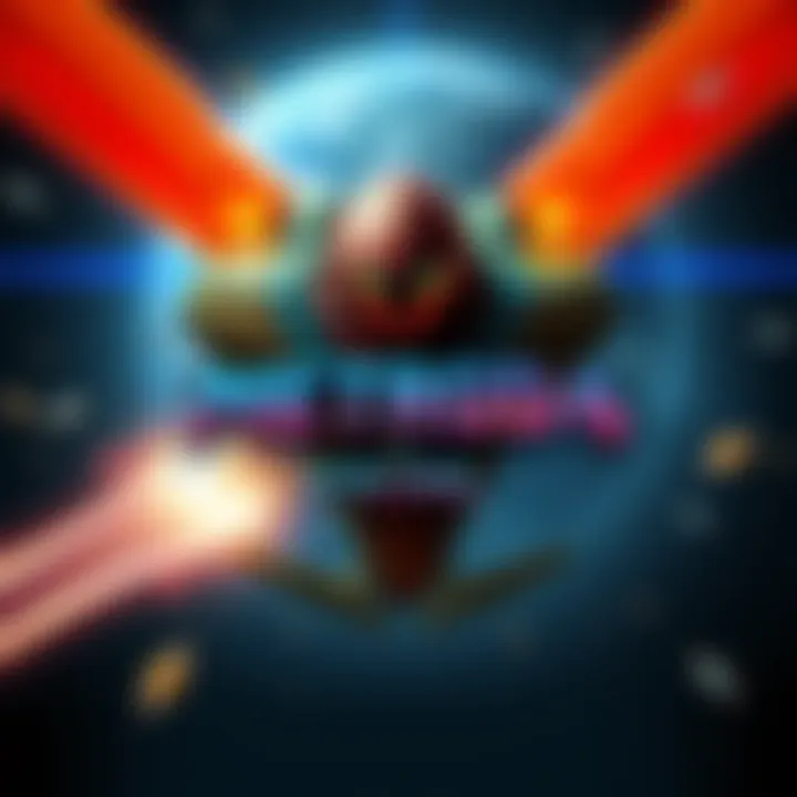A digital artwork featuring the Metroid Prime logo with a spaceship flying in the background, symbolizing the upcoming game release in late 2025