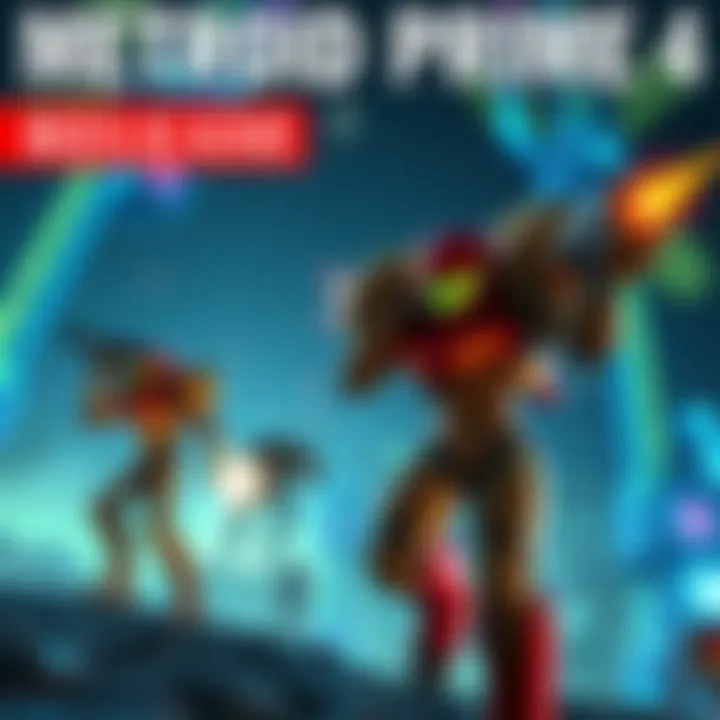 Metroid Prime 4 Release A screenshot of Metroid Prime 4: Beyond showcasing the game's environment with characters in action