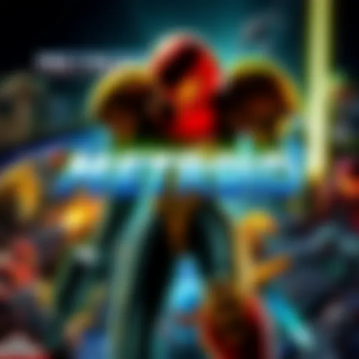 Video games inspired by Metroid Prime A collage of video game covers resembling the style and atmosphere of Metroid Prime