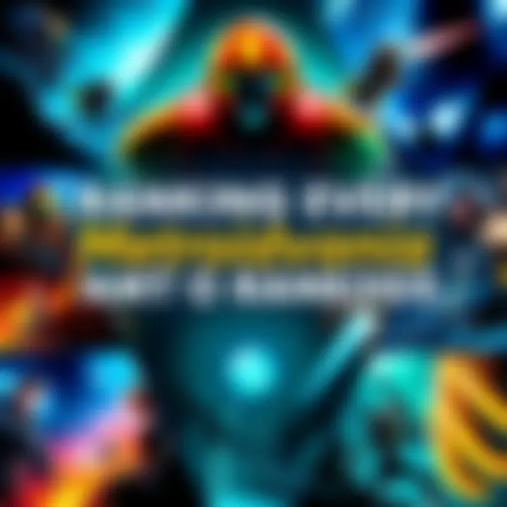 A collage of various Metroidvania game covers arranged artistically, showcasing different characters and environments from the genre.