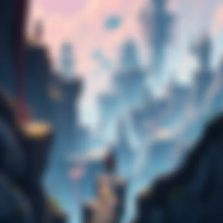 Metroidvania Game Scene A character exploring a vast metroidvania game world filled with platforms and obstacles, representing the size debate in gaming.