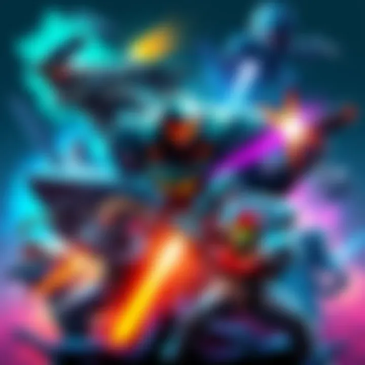 A collage of popular metroidvania game characters and scenes showcasing gameplay action