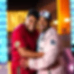 Mexican Andy and Ice happily embracing during their reunion event after eight years apart