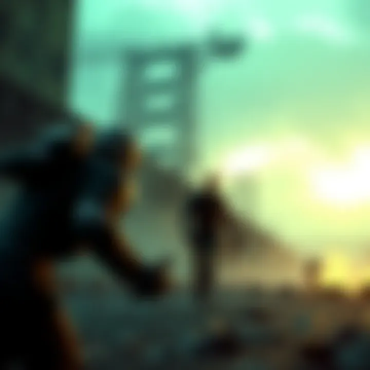 Fan recreation of the intro cutscene from MGS2 in Unreal Engine 5, showcasing vibrant graphics and detailed animations