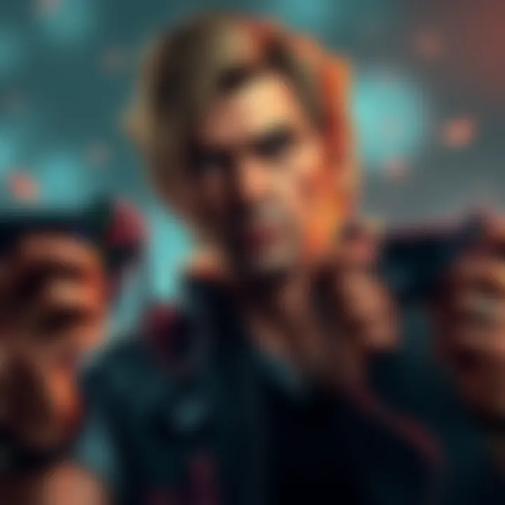 A gamer pondering whether to wait for the MGS3 remake or play the original game, with game controllers in hand.