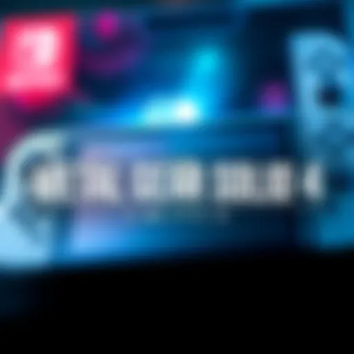 Metal Gear Solid 4 logo with Nintendo Switch console in the background