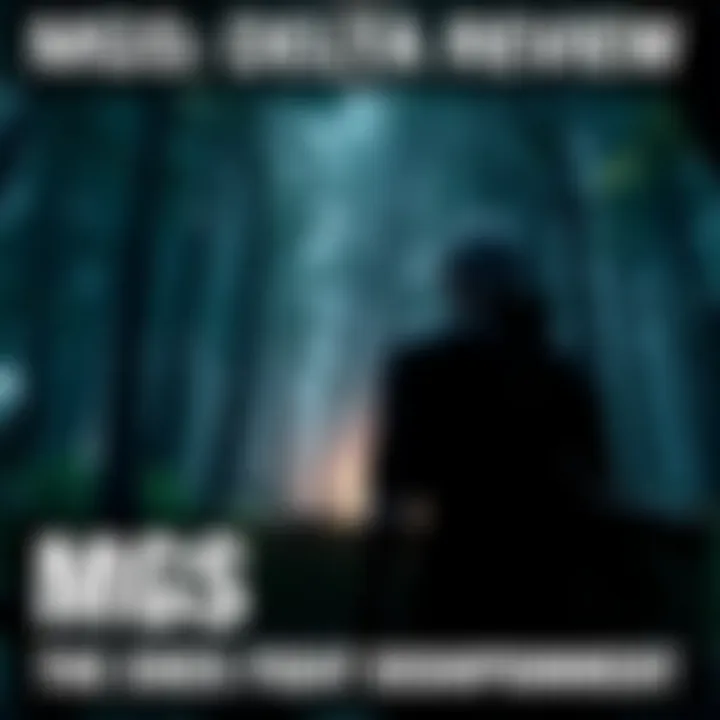 A character in MGS Delta prepares for a boss fight against The End in a dense forest with busy graphics.