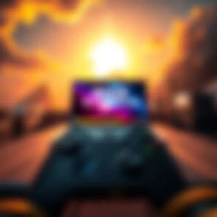 Gameplay of MHR Sunbreak running on Steam Deck at 1080p and 60fps with an Xbox controller setup.