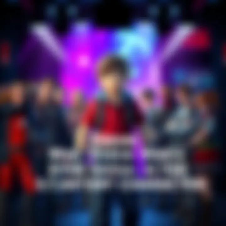 Character selection screen in MHS3 A vibrant display of character options in MHS3, featuring Steve prominently as the starter character, with other characters in the background ready for selection.