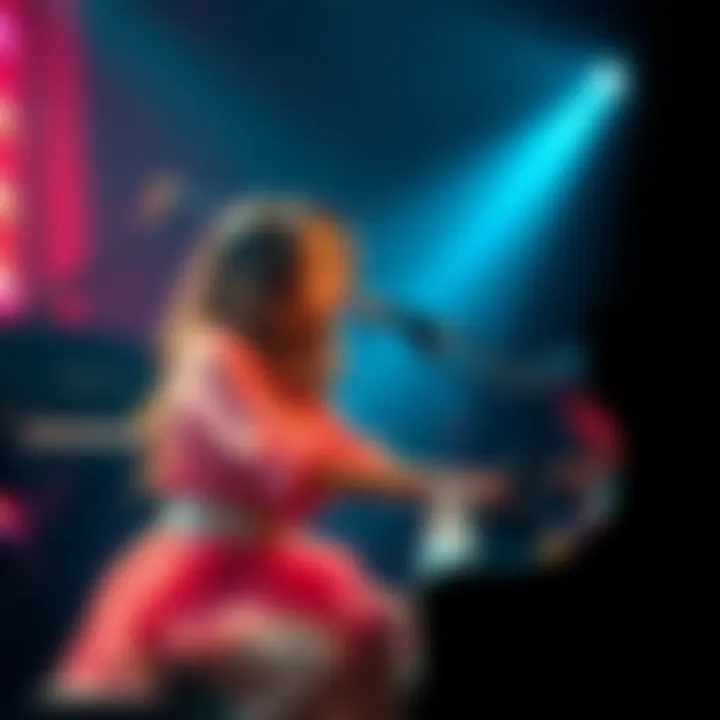 MiaMakesMusic Performing at Piano MiaMakesMusic playing the piano on Esfand's show, showcasing her musical talent