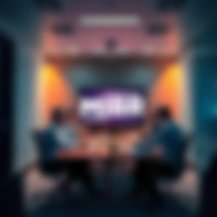 MIBR team members discussing financial and logistics issues in a meeting room