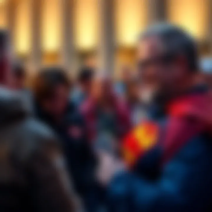 Michael Ironside at Superman Celebration Actor Michael Ironside shares stories and smiles at the Metropolis Superman Celebration while fans gather around.