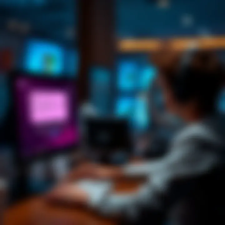 A person looking frustrated at their computer while using Microsoft Rewards, with a screen showing error messages about points not adding up.