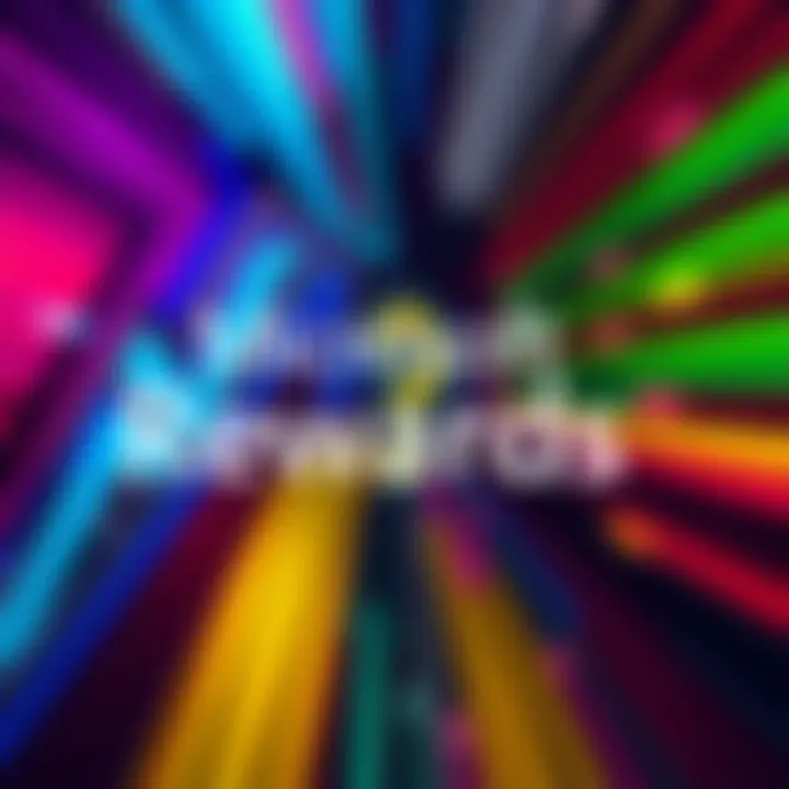 Microsoft Rewards logo on a colorful background with a question mark