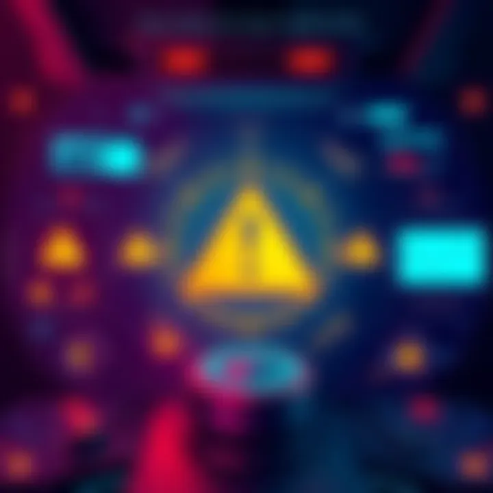 Microsoft Copilot at Risk A graphic showing an AI interface with warning signs, representing concerns over Microsoft's Copilot and its potential downfall.