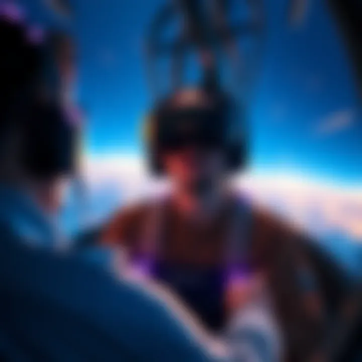 Scene showing a gamer experiencing performance issues with Microsoft Flight Sim VR2, highlighting frame rate drops and visual glitches, reflecting frustration during gameplay.