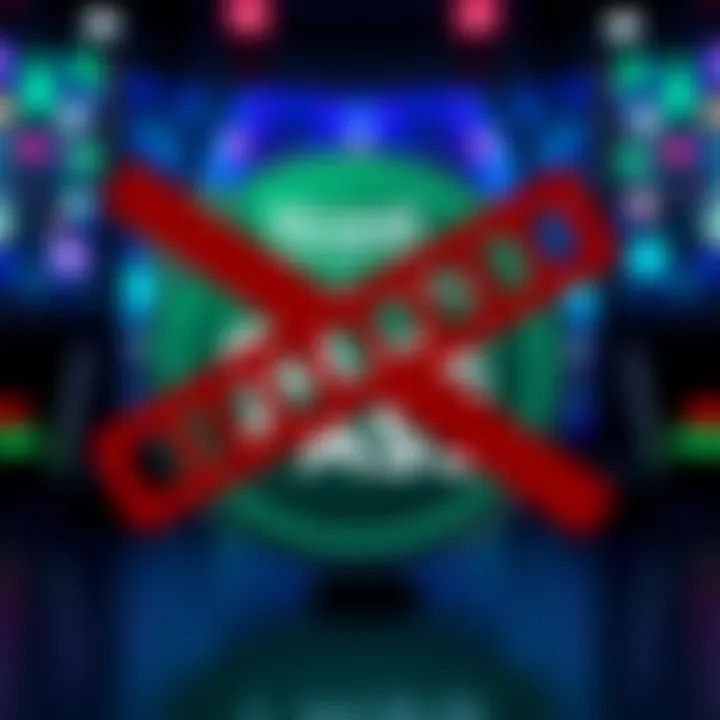 A visual showing Microsoft Game Pass logo with a blocked subscription sign, symbolizing subscription changes being halted.