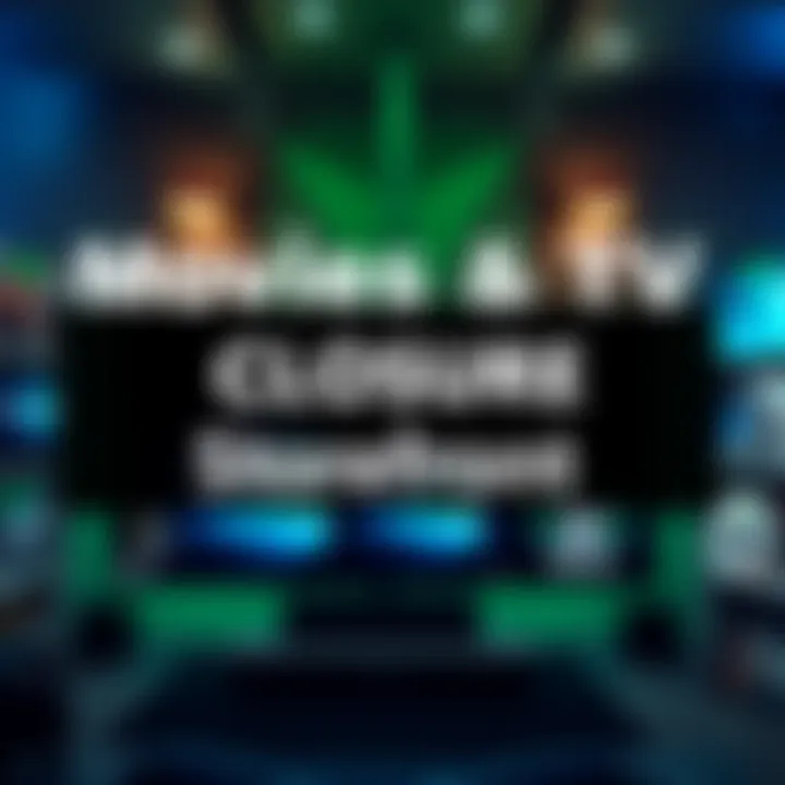 A graphic showing the closure announcement of Microsoft Movies & TV storefront with Xbox and Windows logos