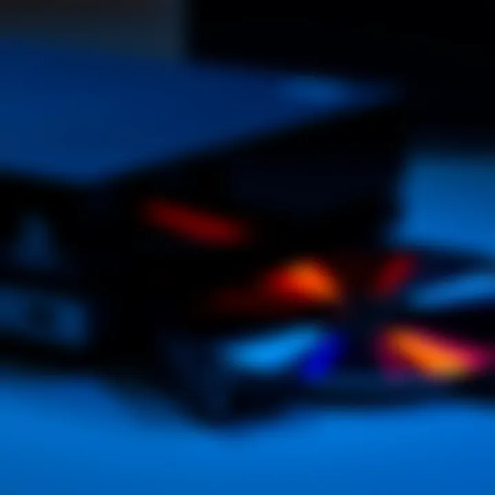 A close-up of a gaming console with a disc drive next to it, symbolizing Microsoft's Project Helix